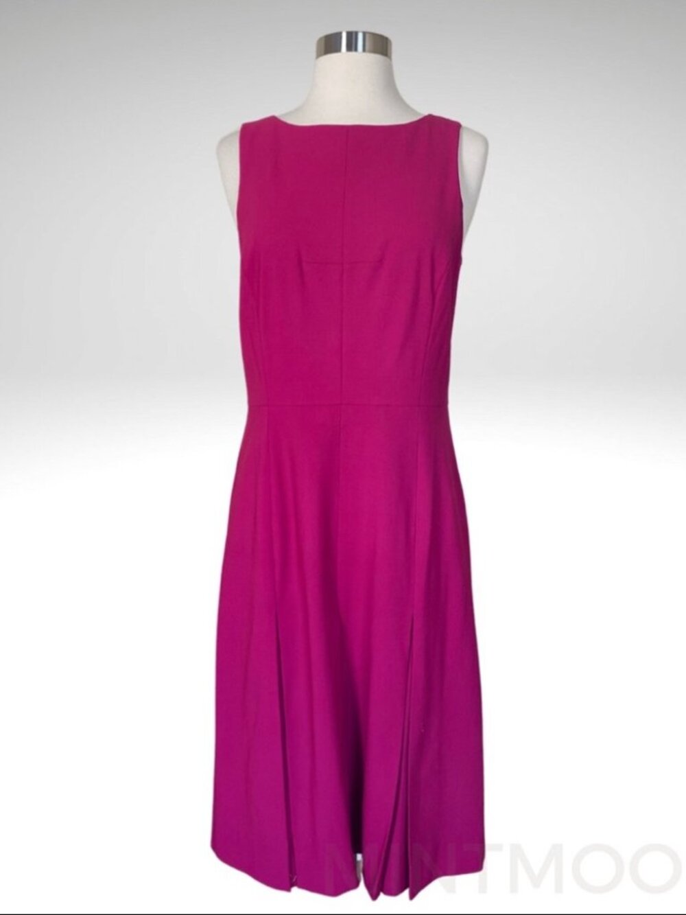 J. CREW Italian Double Face Cashmere Stretch Wool Pleat Dress Size 6T